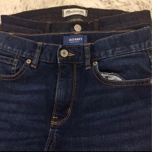 Bundle of Madewell & Old Navy Jeans
